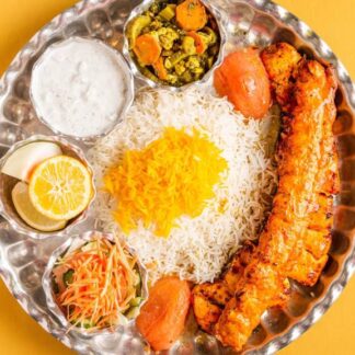 Chicken Soltani Kabob