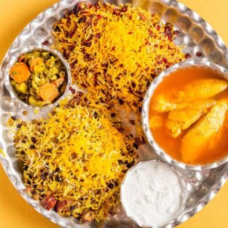 Zereshk Polo With Chicken